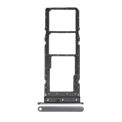 Dual Sim Card Tray Compatible For Motorola Moto E20 (XT2155 / 2021) (Gray)