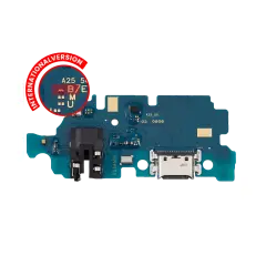 Charging Port Board With Headphone Jack Compatible For Samsung Galaxy A25 (A256 / 2023) (International Version) (Premium)