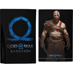 Faceplate Cover (Top &amp; Bottom) For PlayStation 5 (1000 / 1100 / 1200) (God of War)