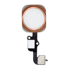 Home Button With Flex Compatible For iPhone 6S / 6S Plus (Rose Gold)