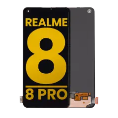 OLED Assembly Without Frame Compatible For Realme 8 / 8 Pro (Refurbished) (All Colors)