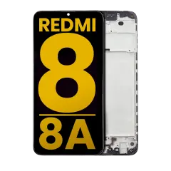 LCD Assembly With Frame For Xiaomi Redmi 8 / 8A (Refurbished) (All Colors)