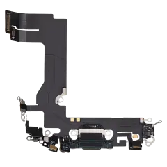 Charging Port Flex Cable Compatible For iPhone 13 Mini (Used OEM Pull) (Green)