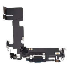 Charging Port Flex Cable Compatible For iPhone 13 (Used OEM Pull) (Midnight)