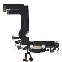 Charging Port Flex Cable Compatible For iPhone 13 Mini (Aftermarket Plus) (Midnight)