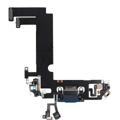 Charging Port Flex Cable For iPhone 12 Mini (Used OEM Pull) (Blue)