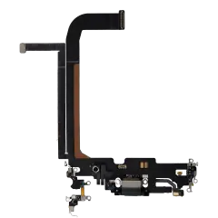 Charging Port Flex Cable Compatible For iPhone 13 Pro Max (Used OEM Pull) (Alpine Green)