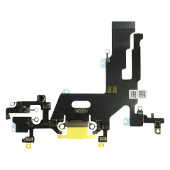 Charging Port Flex Cable Compatible For iPhone 11 (Premium) (Yellow)
