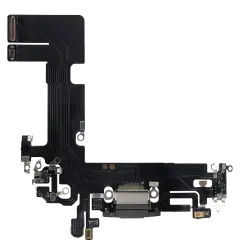 Charging Port Flex Cable Compatible For iPhone 13 (Aftermarket Plus) (Midnight)