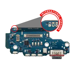 Charging Port Board With Sim Card Reader For Samsung Galaxy S25 Ultra 5G (S938B) (International Version) (Premium)