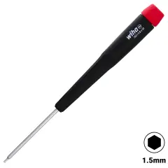 Precision Hex Screwdriver 1.5mm x 50mm (26315) (Wiha)