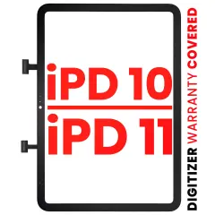 Digitizer Compatible For iPad 10 (2022) / iPad 11 (2025) (Aftermarket Pro: XO7) (WiFi & Cellular) (All Colors)