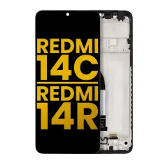 LCD Assembly With Frame For Xiaomi Redmi 14C 5G  /  Redmi 14R (Refurbished) (All Colors)