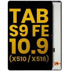 LCD Assembly Without Frame For Samsung Galaxy Tab S9 FE 10.9" (X510 / X516 ) (2023) (Refurbished) (Black)