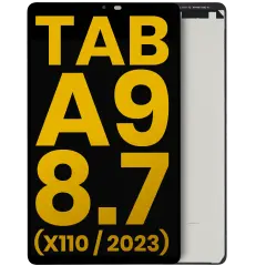 LCD Assembly Without Frame Compatible For Samsung Galaxy Tab A9 8.7" (X115) (2023) (Refurbished) (Black)