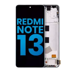 LCD Assembly With Frame Compatible For Xiaomi Redmi Note 13 4G (Aftermarket: Incell) (Ice Blue)