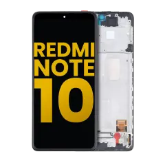 OLED Assembly With Frame Compatible For Xiaomi Redmi Note 10 4G / Redmi Note 10S (Refurbished) (All Colors)