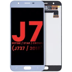 LCD Assembly Without Frame For Samsung Galaxy J7 Refine / Star / Crown (J737 / 2018) (Aftermarket Plus) (Blue)