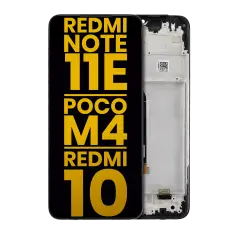 LCD Assembly With Frame For Xiaomi Redmi Note 11E / Xiaomi Poco M4 5G / Xiaomi Redmi 10 5G (Refurbished) (All Colors)