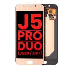 OLED Assembly Without Frame Compatible For Samsung Galaxy J5 / Pro / Duo (J530 / 2017) (Aftermarket Plus) (Gold)