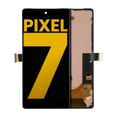 OLED Assembly With Frame (Without Finger Print Scanner) Compatible For Google Pixel 7 (Refurbished) (All Colors)
