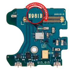 Microphone PCB Board Compatible For Samsung Galaxy Note 20 5G (N981B) (International Version)