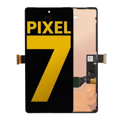 OLED Assembly With Frame (With Finger Print Scanner) Compatible For Google Pixel 7 (Refurbished) (All Colors)