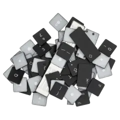 Keycap For MacBook Pro  13" / 15" / 17" A1286 / A1278 / A1297 (2009-2012) (UK) (DARFON)