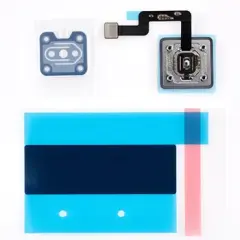 Fingerprint Sensor (Touch ID Board with Bracket Kit) For MacBook Air 15" (A3241) (2025) (Genuine OEM) (Midnight / Sky Blue)