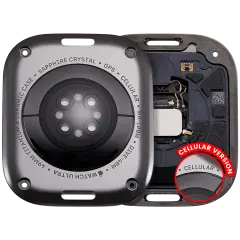 Back Cover Assembly For Watch Series Ultra (3rd Gen) (49MM) (LET Version) (Space Black)