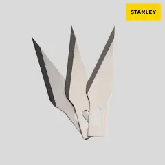 Replacement Blades (0-11-411) for 0-10-401 Hobby Knife (5 Pieces) (Stanley)