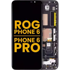 OLED Assembly With Frame For Asus ROG Phone 6 / ROG Phone 6 Pro (Refurbished) (All Colors)
