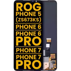 OLED Assembly Without Frame For Asus ROG Phone 5 (ZS673KS) / ROG Phone 6 / ROG Phone 6 Pro / ROG Phone 7 / ROG Phone 7 Pro (Refurbished) (All Colors)