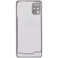 Back cover Glass With Camera Lens Compatible For Samsung Galaxy A71 4G (A715 / 2020) (Aftermarket Plus) ( Prism Crush Silver)