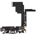 Charging Port Flex Cable Compatible For iPhone 15 Pro (Premium) (Blue Titanium)