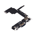 Charging Port Flex Cable Compatible For iPhone 15 Pro (Premium) (Blue Titanium)