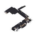Charging Port Flex Cable Compatible For iPhone 15 Pro (Premium) (Black Titanium)