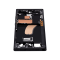 Mid-Frame Housing Compatible For Samsung Galaxy S23 Ultra 5G (US & International Version) (Phantom Black)