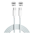 USB-C to C Braided Cable (3ft.) For iPhone / iPad (OEM Pull Grade: New)