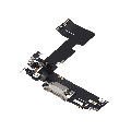 Charging Port Flex Cable Compatible For iPhone 13 (Used OEM Pull) (Starlight)