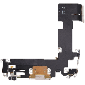Charging Port Flex Cable Compatible For iPhone 13 (Used OEM Pull) (Pink)
