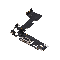 Charging Port Flex Cable Compatible For iPhone 13 (Used OEM Pull) (Pink)
