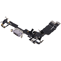Charging Port Flex Cable Compatible For iPhone 14 (Used OEM Pull) (Purple)