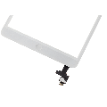 Digitizer With IC Chip & Home Button Pre-Installed Compatible For iPad Mini 1 / iPad Mini 2 (Aftermarket Pro: XO7) (White)