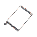 Digitizer With IC Chip & Home Button Pre-Installed Compatible For iPad Mini 1 / iPad Mini 2 (Aftermarket Pro: XO7) (White)