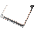 Digitizer Compatible For iPad Air 1 / iPad 5 (2017) (Home Button Pre-Installed Compatible For iPad Air 1) (Aftermarket Pro: XO7) (White)