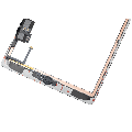 Digitizer Compatible For iPad Air 1 / iPad 5 (2017) (Home Button Pre-Installed Compatible For iPad Air 1) (Aftermarket Pro: XO7) (White)