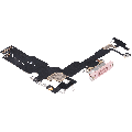 Charging Port Flex Cable Compatible For iPhone 15 (Aftermarket Plus) (Pink)
