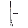 Home Button Flex Cable Compatible For iPad 7 (2019) / iPad 8 (2020) / iPad 9 (2021) (Aftermarket Plus) (Silver)