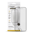 Casper Pro Silicone Tempered Glass Compatible For iPhone 6 Plus / 6S Plus / 7 Plus / 8 Plus (Retail Pack) (Clear)